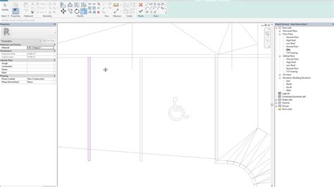 revit parking stripes.